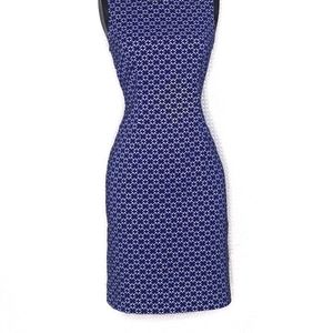 COPY - MARIO SERRANI blue and white midi dress s6